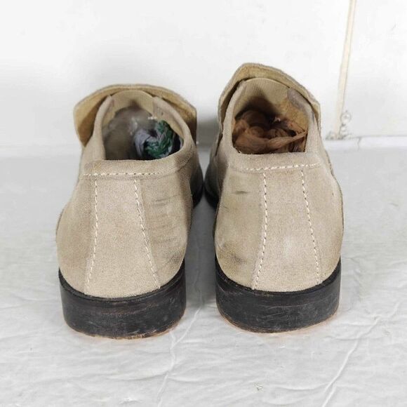 Free People Women's Brady US6,5 EU37 Taupe Suede Slip On Flat Boho Loafer Shoes - Picture 11 of 12